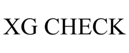 XG CHECK trademark