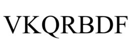 VKQRBDF trademark