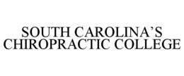SOUTH CAROLINA’S CHIROPRACTIC COLLEGE trademark