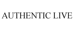 AUTHENTIC LIVE trademark