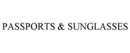 PASSPORTS & SUNGLASSES trademark