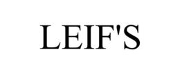 LEIF'S trademark