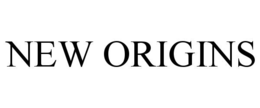 NEW ORIGINS trademark