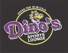 DINO'S VOTED TOP 10 IN U.S.A. SPORTS LOUNGE trademark