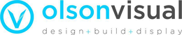 V OLSONVISUAL DESIGN+BUILD+DISPLAY trademark