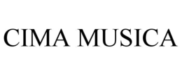 CIMA MUSICA trademark