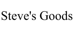 STEVE'S GOODS trademark