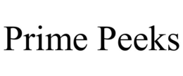 PRIME PEEKS trademark
