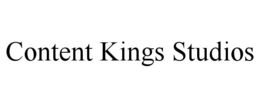 CONTENT KINGS STUDIOS trademark