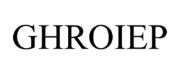 GHROIEP trademark