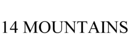 14 MOUNTAINS trademark