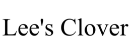 LEE'S CLOVER trademark