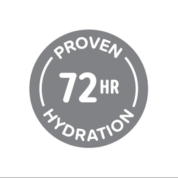 72 HR PROVEN HYDRATION trademark