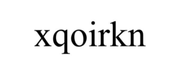 XQOIRKN trademark