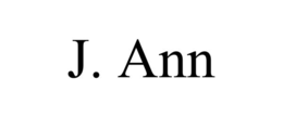 J. ANN trademark