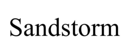 SANDSTORM trademark