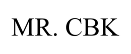 MR. CBK trademark