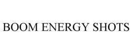 BOOM ENERGY SHOTS trademark