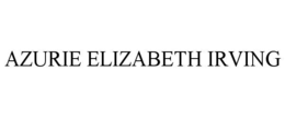 AZURIE ELIZABETH IRVING trademark