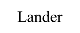 LANDER trademark