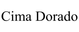 CIMA DORADO trademark