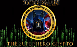 DOGEMAN THE SUPERHERO CRYPTO NEW DIGITAL DECENTRALIZED PEER TO PEER MONETARY METALS 1RV OZ .999 FINE COPPER MJB trademark