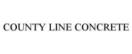COUNTY LINE CONCRETE trademark