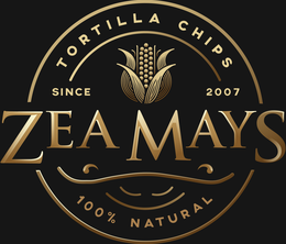 TORTILLA CHIPS SINCE 2007 ZEA MAYS 100% NATURAL trademark