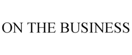 ON THE BUSINESS trademark