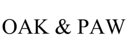 OAK & PAW trademark