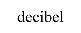 DECIBEL trademark