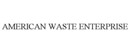 AMERICAN WASTE ENTERPRISE trademark