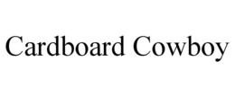 CARDBOARD COWBOY trademark