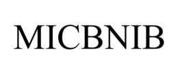 MICBNIB trademark
