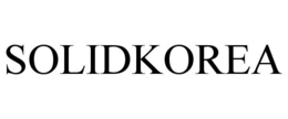 SOLIDKOREA trademark