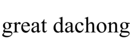 GREAT DACHONG trademark