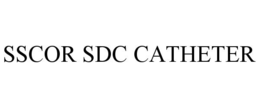 SSCOR SDC CATHETER trademark