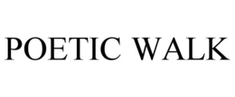 POETIC WALK trademark