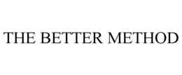 THE BETTER METHOD trademark