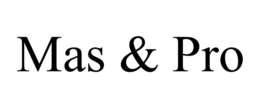 MAS & PRO trademark