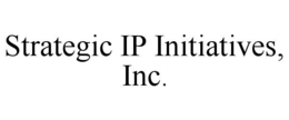 STRATEGIC IP INITIATIVES, INC. trademark