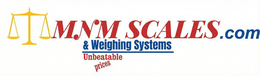 MNM SCALES.COM & WEIGHING SYSTEMS UNBEATABLE PRICES trademark