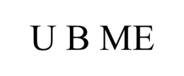U B ME trademark