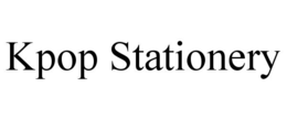 KPOP STATIONERY trademark
