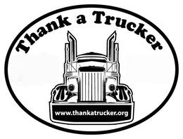 THANK A TRUCKER WWW.THANKATRUCKER.ORG trademark