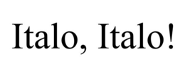 ITALO, ITALO! trademark