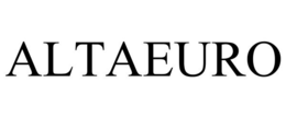 ALTAEURO trademark