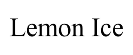 LEMON ICE trademark