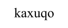 KAXUQO trademark