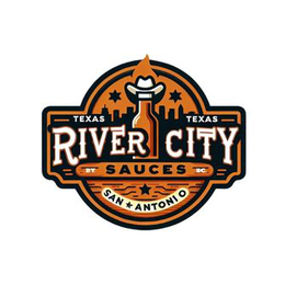 TEXAS RIVER SAUCES BY SAN ANTONIO TEXAS CITY trademark